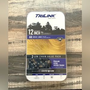 TriLink 12 inch Saw Chain 2 Pack